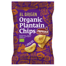 CHIPSY Z PLANTANA PAPRYKOWE...